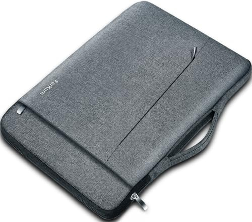 Ferkurn Laptop Case Sleeve Cover Computer Chromebook Case, 15 15.6 16 inch | Compatible with 15/16 MacBook Pro/Air M5/M4/M3/M2, HP OmniBook Pavilion, ASUS VivoBook, Surface Laptop, XPS, Acer, Grey