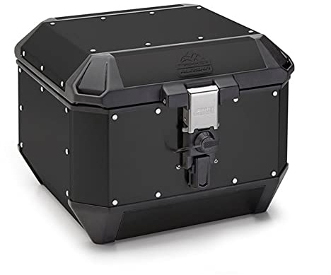 GIVI Trekker Topcase Alaska Aluminium SCHWARZ