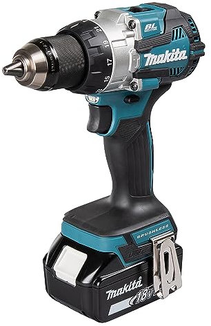 Makita DHP489RTJ Akku-Schlagbohrschrauber 18V / 5,0 Ah, 2 Akkus + Ladegerät im MAKPAC