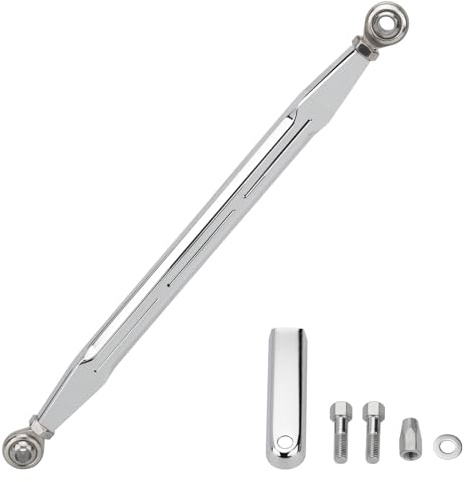 VG MOTO Motorcycle Gear Shift Linkage Shifter Levers Chrome Compatible with Harley Davidson Dyna Softail Touring Electra Glide Street Glide Road Glide Road King Tri Glide 1986-2024