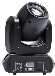 WIEHSN LED 100W Stage Light, Dynamic DJ Lighting Effects, Controlled By DMX. Used For Bar, Disco, Banquet Hall, Hotel, Smart Private Room, Stage.(Size:100W)