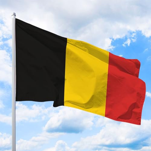 Deitert Flagge Belgien - Hissfahne Quer 150 x 100 cm