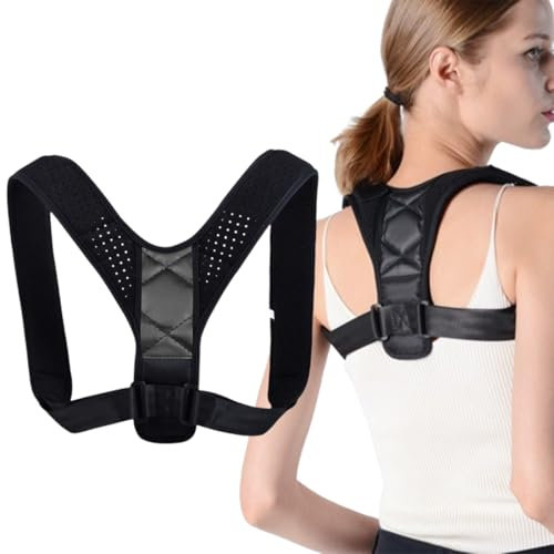 FKWKUW Rücken Geradehalter Herren Und Damen, Rückenstützgürtel, Schultergurt Haltungskorrektur Rücken, Haltungstrainer, Posture Corrector, Rückenstütze, Rückengurt Für Gerade Haltung, Körperhaltung Ko