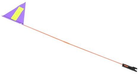 KITANDOVE 1satz Fahrrad-sicherheitsflagge Für Junge Mädchen Verstellbarer Wimpel Mit Reflektierendem Material Optimale Sichtbarkeit Für Junge Radfahrer Zubehör Für Kinderfahrräder