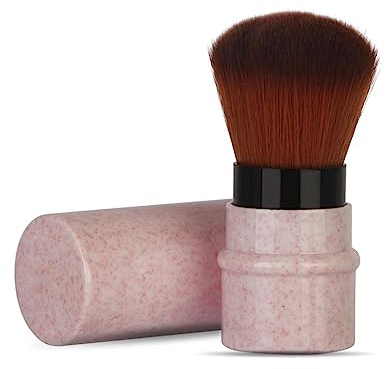 Brush Brush, Corto Marmorizzatura per Marmorizzazione Benuota per Campeggio Brush Brush Polvel Gustoming Manpegno Polvere di Fard in Polvere (PINK)