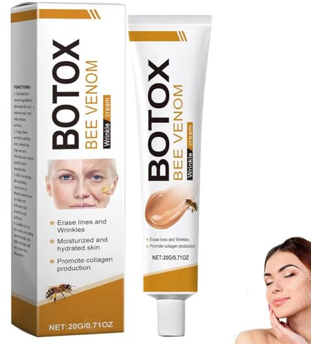Crema Antiarrugas Veneno Abeja, Nueva Crema Antiarrugas Veneno Abeja, Crema Hidratante Antiarrugas Para Rostro Y Cuello, Crema Antiarrugas Veneno Abeja Para Todo Tipo Pieles (1)