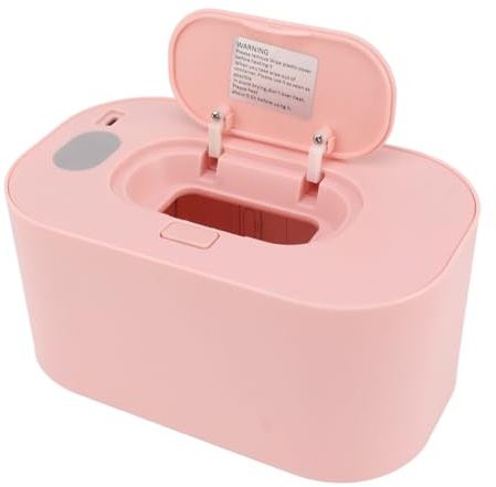 Ejoyous Pulisci più Caldi, Salviettine Calde, Distributore di Pulizia, Piastra Superiore Riscaldante Alimentato USB, Ampia compatibilità, Design Sigillato, Salviette Umide, Ricarica USB, Cambi del