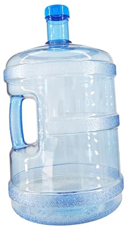 kowaku Wasserspender-Flasche mit Griff, wiederverwendbarer Wasserkanister zur Aufbewahrung von Flaschenwasser, ideal für Camping, Küche, Auto und Haushalt