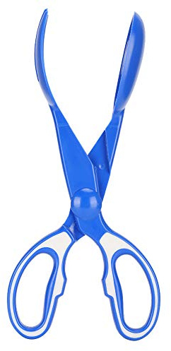 SUNGOOYUE Paletta per Escrementi di Cani, Paletta per Rifiuti di Animali Domestici in Plastica a Forma di Pinza, Raccoglitrice di Escrementi Portatile 30 X 30 X 6 Cm, Comoda Maniglia per Cani di