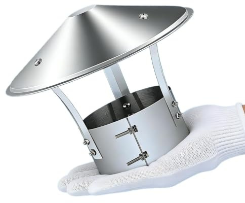 201 Comignolo in Acciaio Inox(4.9in)