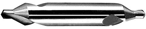 Bohrer, HSS Center Bs6, Bohrergröße Imperial 1/4 Zoll, effektiv, Gesamtlänge 80 mm, Senkwinkel 60°, Bohrspitzenwinkel 118°, 5/8 Zoll, Material Schnellarbeitsstahl