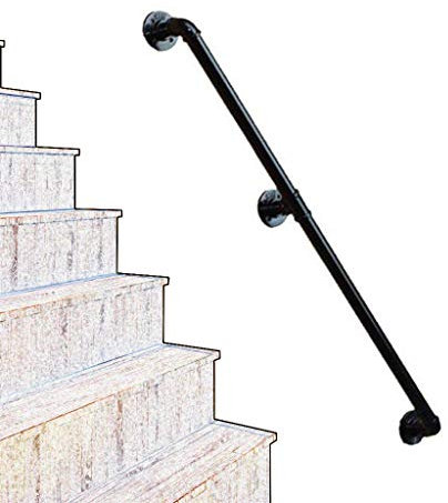 Handrails for Staircase European Style Handrail Banister Rail Support, Wall-Mount with Screws Easy Installation, for Door Pull Handle, Coat Rack,Grab Bar, Towel Bar Supports 250kg