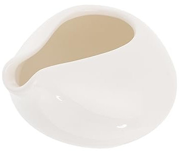 FUNOMOCYA Ceramic Sauce Pot Gravy Jugs for Home Restaurant Use Easy to Clean Elegant Serving Bowl