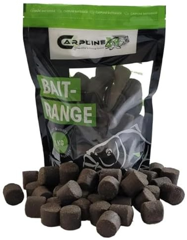 Carpline24 Giant Halibut Pellets XXL Heilbutt Pellet - 1 Kg - 28 mm - Karpfenfutter zum Anfüttern & Angeln von Karpfen, Carp Baits, Futterpellets als Angelköder