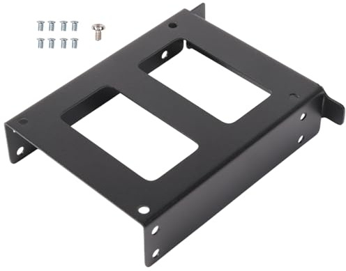 Pqahffowr Slot Pci 2,5 Pollici IDE//Ssd/HDD Supporto su Pannello Posteriore Vassoio Adattatore Disco Rigido con Supporto Profilo Mezza Altezza