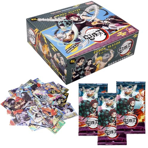 Carte Animée Cartes à Collectionner Cartoon Jeux de Cartes pour Enfants Trading Card Booster Box Anime Games Trading Card Pack pour Amateurs D'anime Cadeau-C