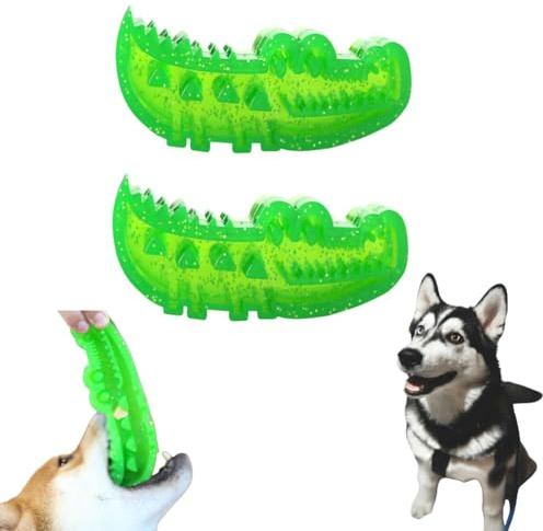 Crocodile à alimentation lente à mâcher et rapporter, jouet distributeur de friandises en crocodile, distributeur de friandises lentes, mangeoire interactive pour casse-croûte et jeu, dressage à