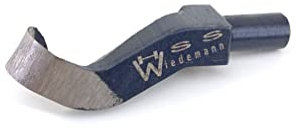 Wiedemann HSS Ausdrehhaken groß gekröpft für Drechsler drechseln, Woodturner Woodturning
