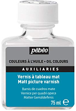 Pébéo – Vernis à Tableau Mat 75 ML – Peinture Huile Mat pour Protéger Vos Créations