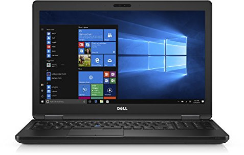 Dell Latitude 5580 15.6-Inch Laptop - (Black) (Intel Core i5-7200U 2.5 GHz, 8 GB RAM, 256 GB SSD, Windows 10 Pro) (Refurbished)