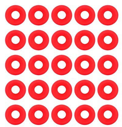 25 pezzi Guarnizioni Grolsch Guarnizioni Grolsch in gomma siliconica Rondelle Tappo EZ Guarnizioni per bottiglie Altalena Sigilli per bottiglie da birra Birra fatta in casa Guarnizione per bottiglie