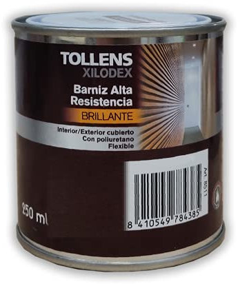 Barniz Alta Resistencia Brillante Interior 250 Ml (Roble Americano 508)