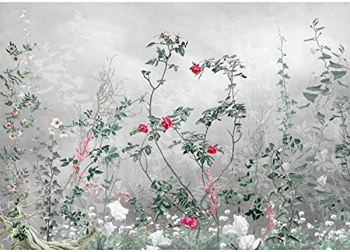 Runa Art Fotobehang Blommor 352 x 250 cm Vliesbehang XXL Modern Woonkamer Slaapkamer 9563011c