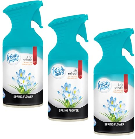 Fresh & More Raumspray Spring Flower, 250 ml, 3er-Pack