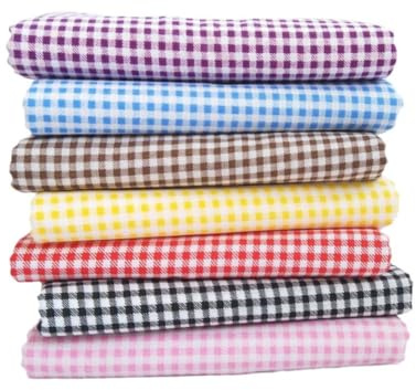 7 st/set 50 x 50 cm 100 % bomull lapptäcke tygpaket sytyg bomull tyg tygpaket quiltning (rutnät)