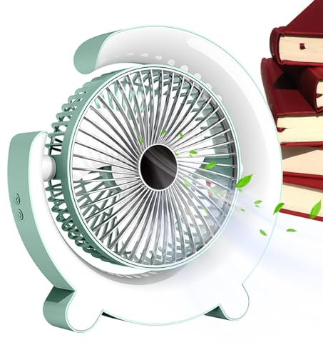 Ventilateur de bureau USB , ventilateur de table portable | Ventilateur de bureau rotatif à 360 degrés, petits ventilateurs de table portables silencieux à 3 vitesses,