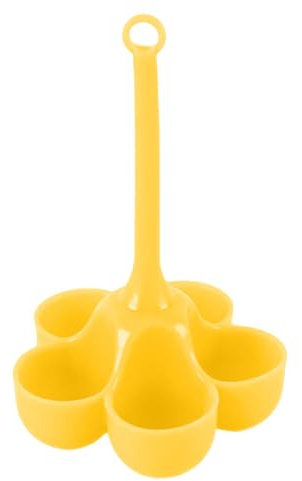 Cuociuova in silicone, resistente al calore, vassoio per cottura a vapore con 5 griglie, porta uova in silicone lavabile, per fornelli