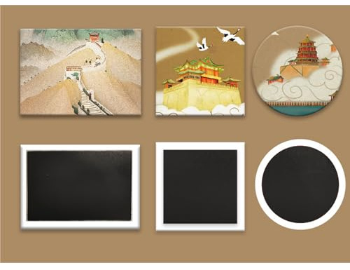 Personalisierte Keramik-Kühlschrankmagnete, individuelle Fotos, Logos und Text, Reisegeschenk, Souvenir-Fotomagnete, Küchenkühlschränke, Geschirrspüler, Mikrowellen und Bürodekorationen