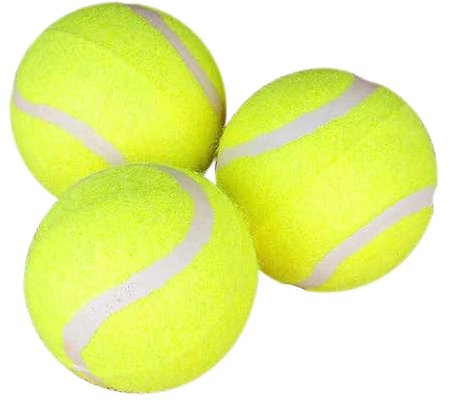 BESPORTBLE 3 Stück Trainings Tennisbälle Aus Naturkautschuk Mit Hoher Elastizität Und Druckbeständig Tennisball Für Anfänger Und Training
