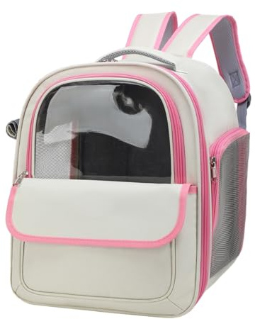 Katzenrucksack – Tragetasche, Bubble-Haustierrucksack | Atmungsaktives | leichtes Design, geräumiger und bequemer Katzen-Outdoor-Rucksack, stilvolles Design für Reisen, Wandern, Spazierengehen