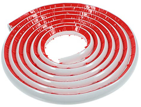 HOUDERCO Self Adhesive Peel and Stick Trim Flexible Wall Corner Trim for Ceiling Edge Paintable Moulding Strip