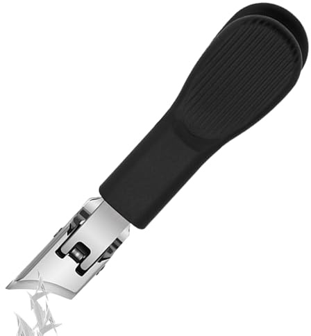 Professionelle Nagelclippers für Männer | Schwere Nagelclips aus Edelstahl – Keine Nagelknipser mit langem Griff für Frauen