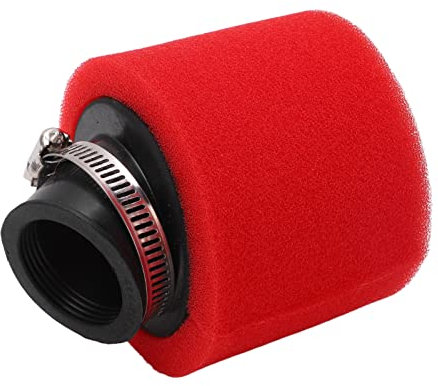 Filtro Ad Aria in Schiuma Angolata, Detergente per Aria Cilindrica in Gomma per Motocross Scooter ATV Bike, 9 11 12 15 Adattarsi a GY6