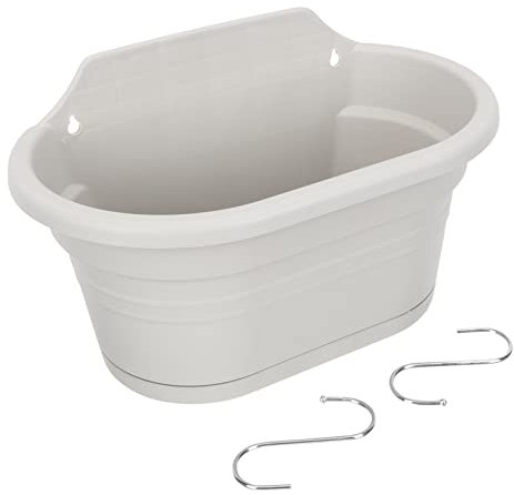 Abaodam Lot De 5 Pots De Fleurs Suspendus en Plastique pour Chlorophytum Décoration De Jardin pour La Maison Et Le Bureau