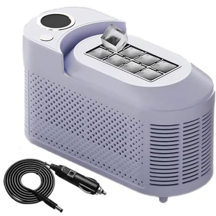 IINCOOY Máquina For Hacer Hielo Eléctrica Pequeña, Máquina Profesional For Hacer Cubitos De Hielo, Máquina Portátil Automática For Hacer Bloques De Hielo Redondos(Purple)