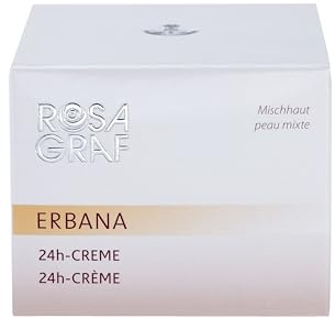 Rosa Graf Erbana 24h-Creme, Intensive Feuchtigkeit, 50 ml