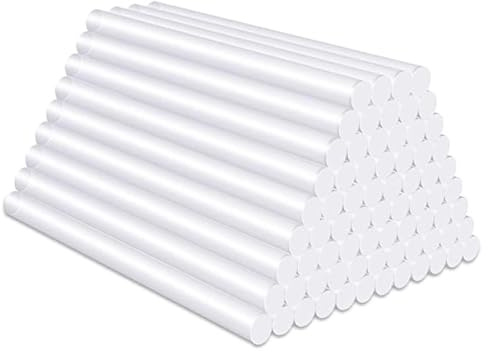 Dapetz ® 50PCs Professional Hot Glue Sticks 7mm x 200mm Strong Adhesive Resin Material Glue Gun Refills Mini Sticks | Fits 99.9% of Glue Guns | Perfect for Most Uses