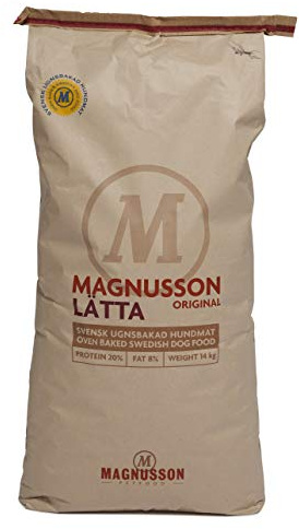 Magnusson Lätta (1 x 14kg) | Energiearmes Hundetrockenfutter für Erwachsene Hunde Aller Rassen | Alleinfuttermittel | Zur Erhaltung des optimalen Gewichts | Ofengebacken | Energiearmes Hundefutter für Erwachsene Hunde Aller Rassen | Alleinfuttermittel | Zur Erhaltung des optimalen Gewichts