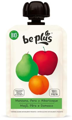 Quetschbeutel Mi Menú - Erdbeere und Banane (Packung mit 7)