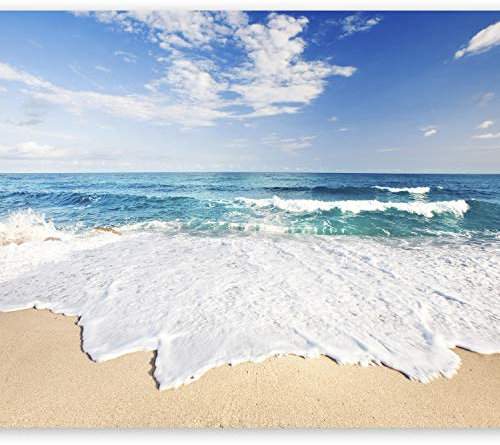 murando - Fototapete selbstklebend Meer Strand, 196x140 cm, Schlafzimmer