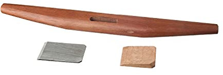 Utoolmart Japanisches Blockhobel, Mini-Handhobel, verstellbarer Blockhobel, runder Vogelhobel, Holzbearbeitungswerkzeug für Tischler, Handwerker, 1 Stück