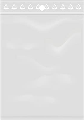 Lot de 100 Sachets à fermeture Zip Refermable Transparent - pour Produit Alimentaire, Bijoux, Accessoires...- Format 7 x 10 cm