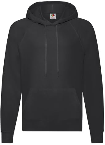 Fruit of the Loom Hooded Sweat Schwarz - 3XL
