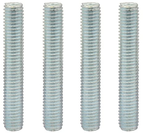 WAGNER Gewindestange für TENO Möbelbein/Tischbein/Möbelfuß/Systemrohr - Gewinde M10 x 60 mm, individuell mit TENO System kombinierbar, Stahl verzinkt - 12990204