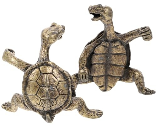 Cabilock 2St Weihrauchbrennergestell schildkröten räucherstäbchen Halter für Weihrauchbrenner bürodeko büro Dekoration duftstäbchen Vintage- Vintage Räucherstäbchenhalter Räuchergefäß