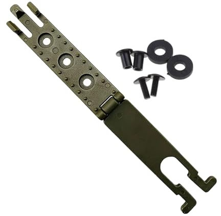 Gürtelclip aus Edelstahl | Etui-Schnalle | Etui-Gürtelhalter | Messer Scheide Scheide | Scheide Taillenclip | Scheide Clip Schnalle | Langlebiges Gürtelmesser-Tragesystem für Scheide